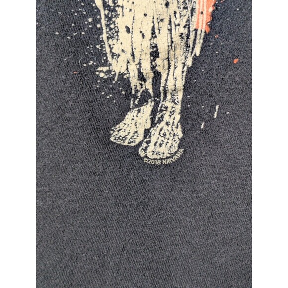 Nirvana In Utero Angel Graphic T-Shirt 2018 Size XS Grunge Rock Kurt Cobain - Picture 3 of 5